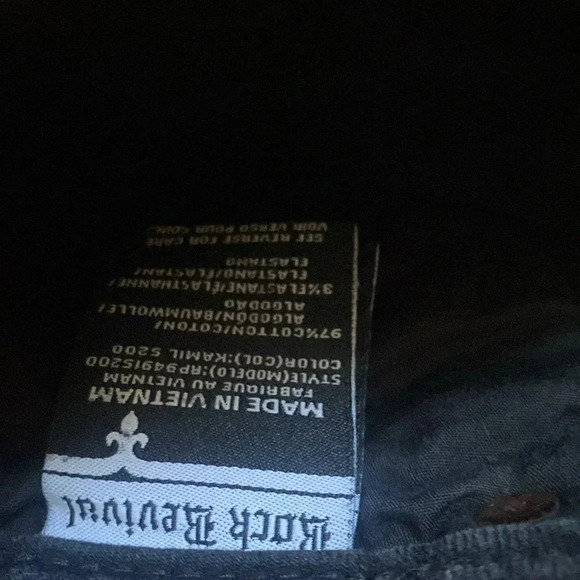 Rock revival kamil moto jeans - Picture 6 of 10